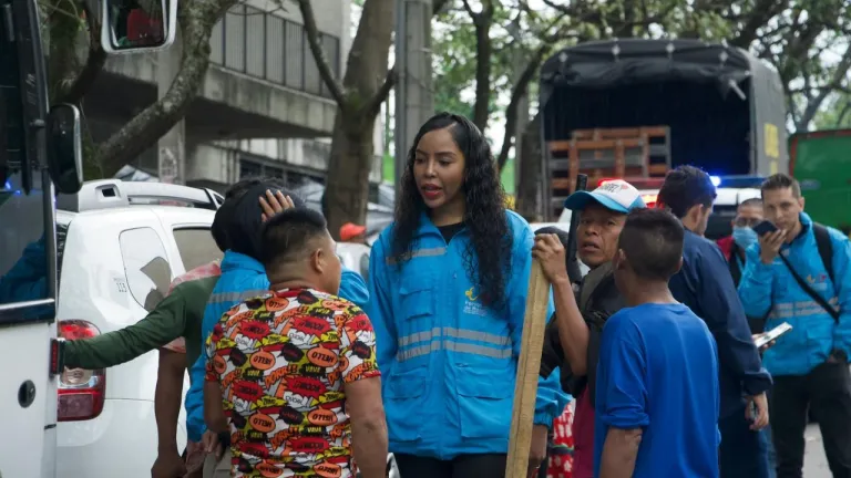 Familias desplazadas de Chocó llegaron a Medellín