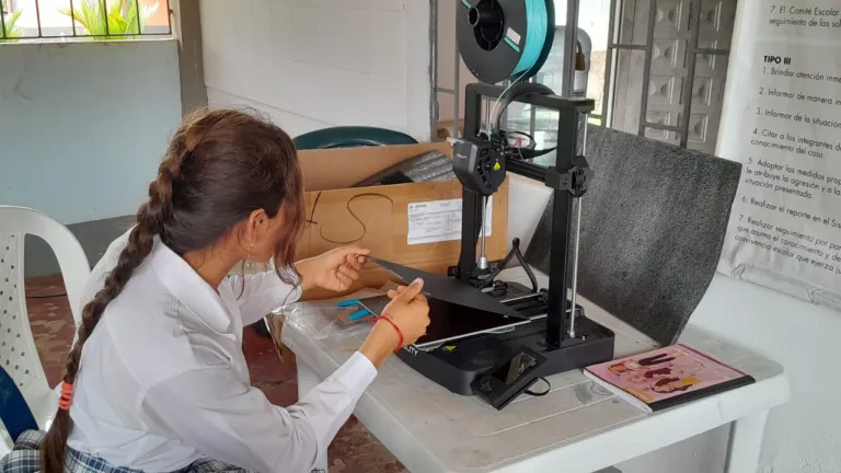 Guaviare: niños aprenden de robótica, tecnología e investigación