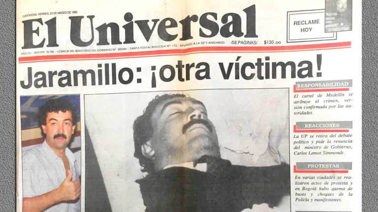 Exterminio Unión Patriótica: 34 años del asesinato de Bernardo Jaramillo Ossa