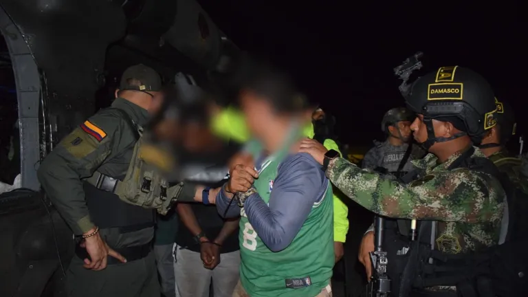 Seis integrantes del Emc de las Farc fueron capturados por el Ejército