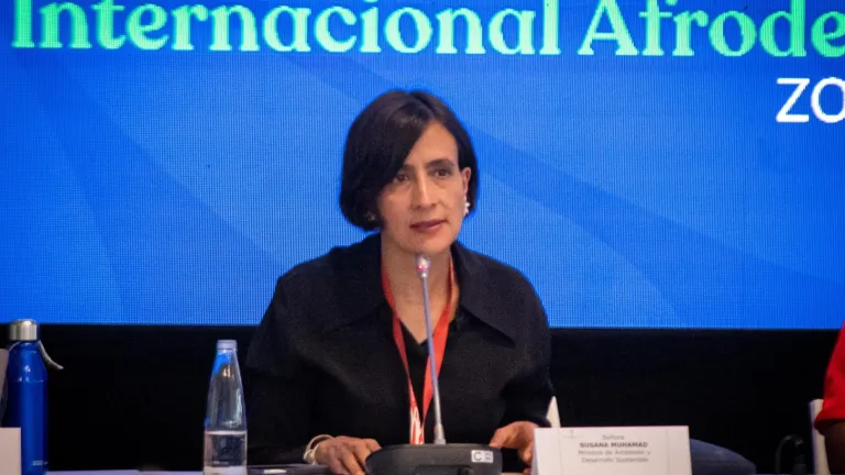Presidenta COP16 discurso: importancia de la población afro 