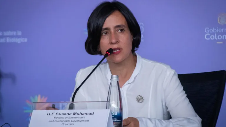 COP16: Susana Muhamad quiere crear fondo económico