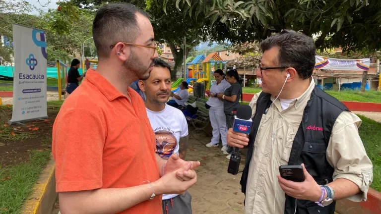 RTVC hace presencia en El Plateado, Cauca