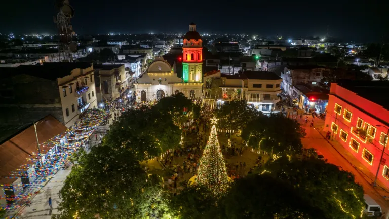 Celebración de Navidad en Magdalena 