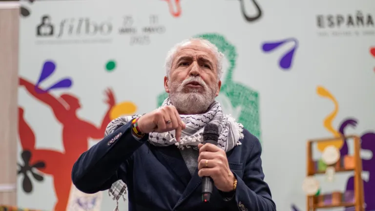 Embajador de Palestina en la FILBo 