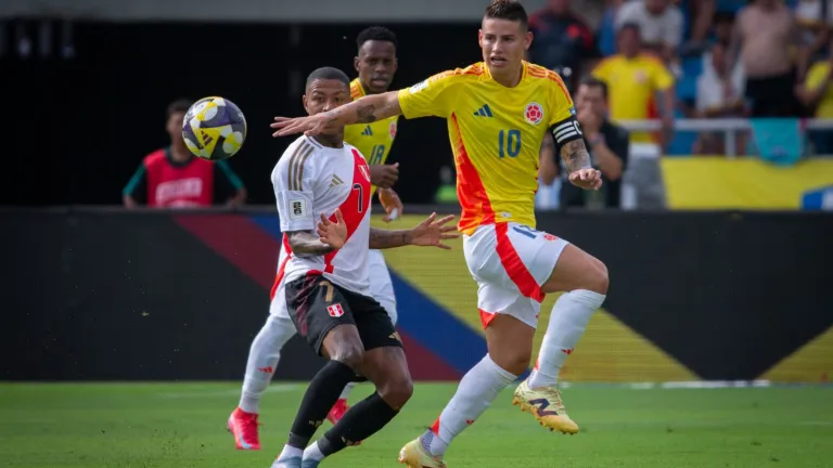 Colombia empató con Perú y empieza a sufrir en su clasificación al Mundial
