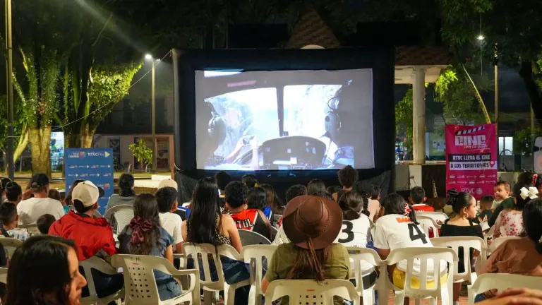 Comunidad de Fortul, Arauca, disfrutó el documental de Chiribiquete