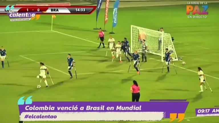 Mundial Femenino de Fútbol de Amputadas en Barranquilla.