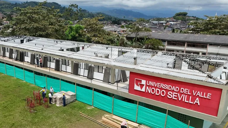 Avanza construcción del nuevo edificio de Univalle en Sevilla, Valle del Cauca