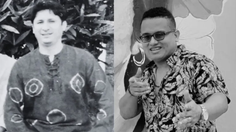 Armando González y Marlon de la Peña: artistas colombianos 