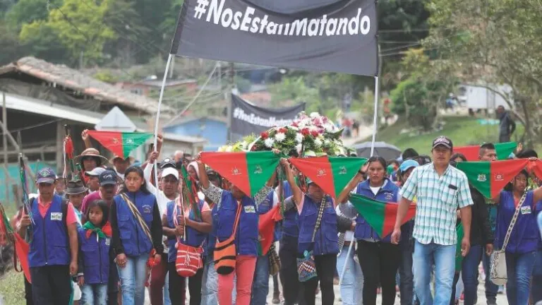 Asesinato de líder indígena en el Cauca: Miller Correa