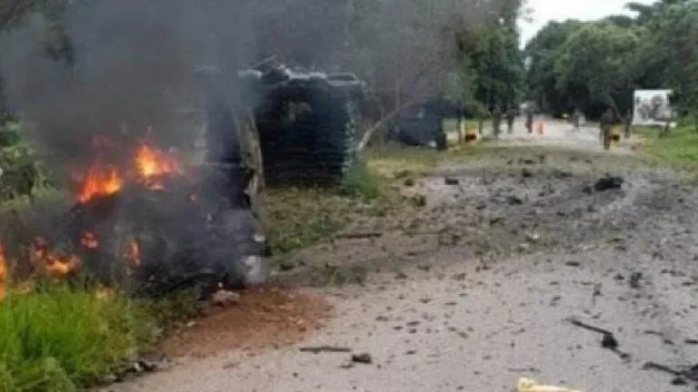 Atentado en Tame, Arauca: daños, muertos y heridos