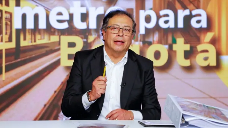 Gustavo Petro habló de subterranizar tramos del Metro de Bogotá