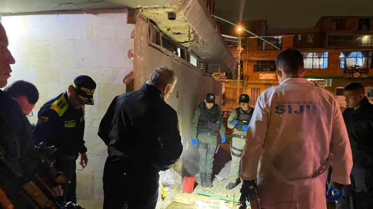 Siete personas resultaron heridas por explosión cerca a un CAI al sur Bogotá