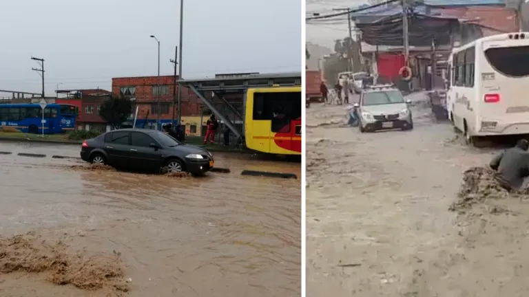 Calamidad pública en Soacha por fuertes lluvias e inundaciones que han afectado vías, redes de alcantarillado y diferentes barrios del municipio.