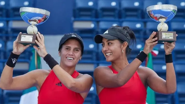 Yuliana Lizarazo y María Pérez, campeonas en dobles del torneo WTA de Monterrey 2023