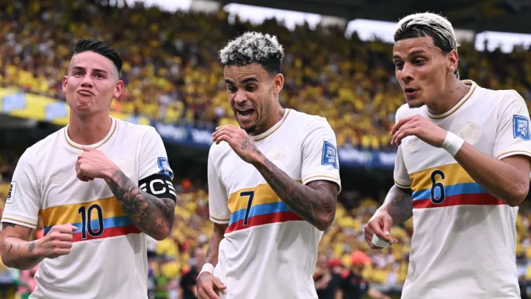 Lista de jugadores convocados para la selección Colombia. / Foto: AFP.