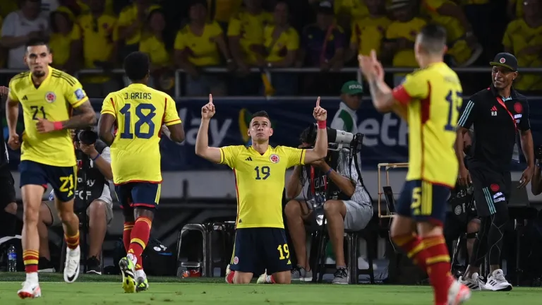 Colombia vs Venezuela: resultados eliminatorias mundial 2026