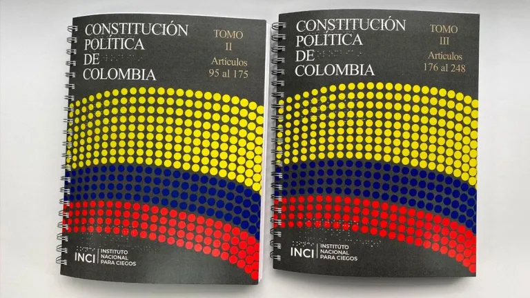 INCI presenta la Constitución en Braille: un paso hacia la inclusión e igualdad en Colombia