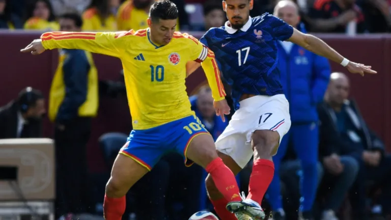 Colombia pierde ante Croacia y Francia y preocupa su nivel