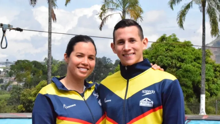 Gustavo Sánchez ganó primer oro para Colombia en natación artística masculina