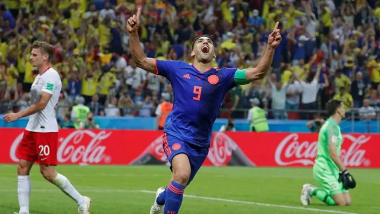 Gol de Falcao en Mundial 2018