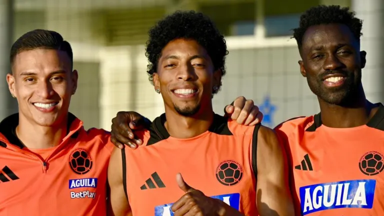 Selección Colombia se prepara para enfrentar a Uruguay