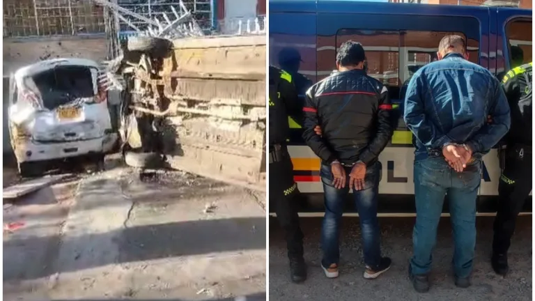 Frustran robo cajero Bogotá