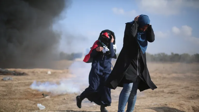 Bombardeos en Gaza