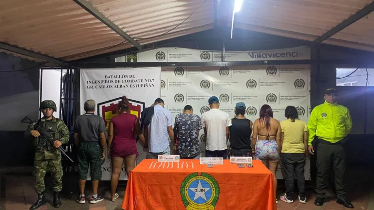 Capturados miembros de banda delincuencial en Meta