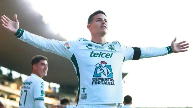 James Rodríguez en León contra Juárez