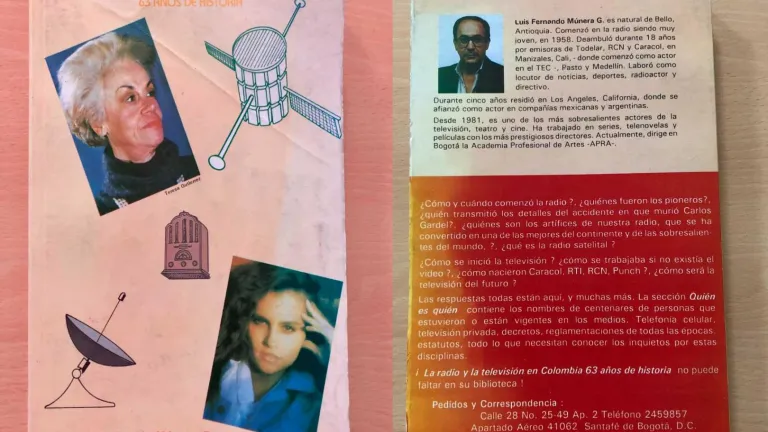 Luis Fernando Múnera: Libro La radio y la televisión en Colombia, 63 años de historia
