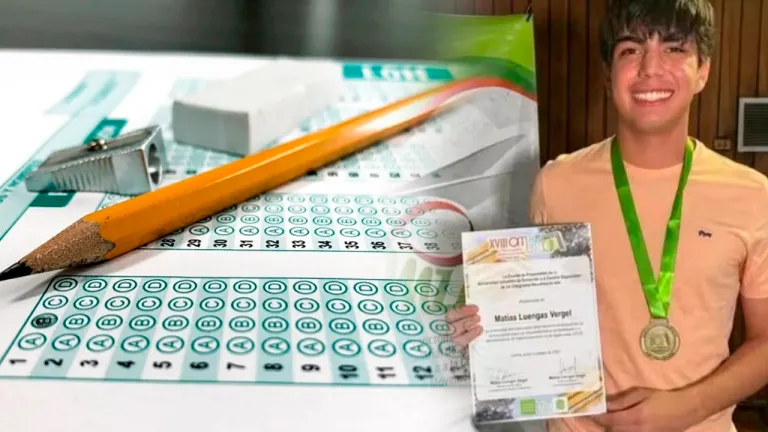 Matías Luengas, estudiante de Cúcuta que obtuvo 500 puntos en el Icfes 2026.