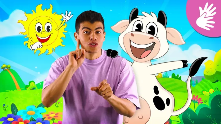 Toy Cantando: Música colombiana para niños en lengua de señas 