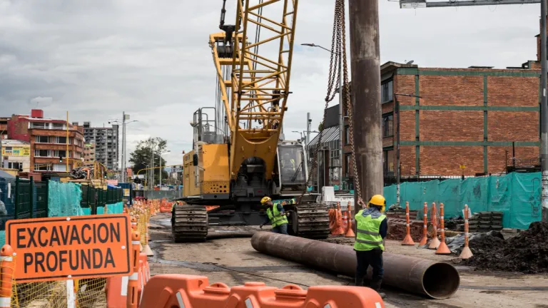 Metro de Bogotá: obras en la 72 atrasadas