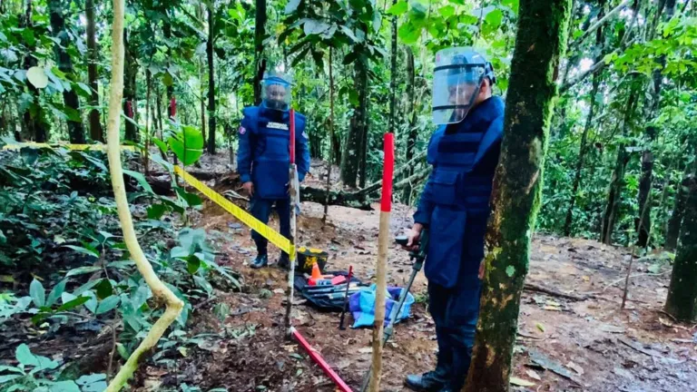 Minas antipersonal: cifra de víctimas en Colombia