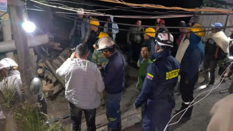 Mina de Cucunubá: accidente, mineros atrapados y heridos hoy 
