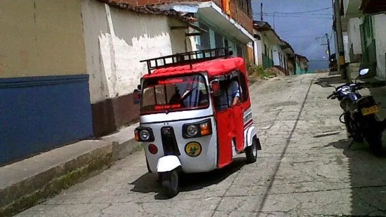 Motocarros en Ituango, así funciona la movilidad en la región 