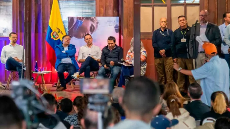 Presidente Gustavo Petro visitó Manizales 