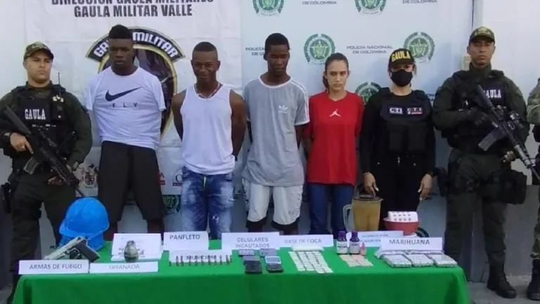 Capturados dos hombres que hacían parte del Cartel de los más buscados en el Valle del Cauca