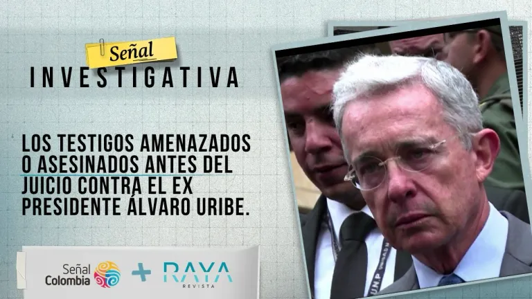 Testigos amenazados antes del juicio a Uribe