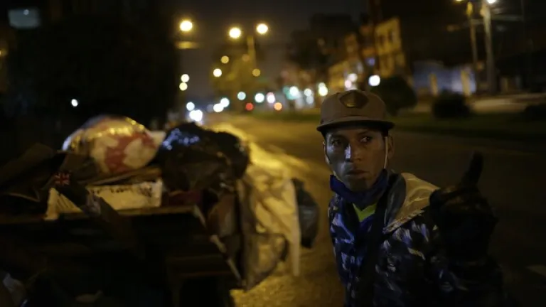 Reciclaje callejero en Colombia 2022