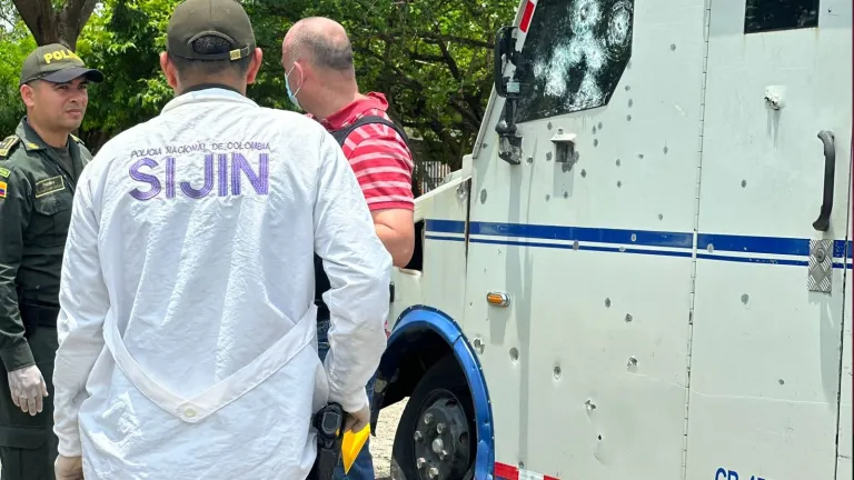 Robo carro de valores Brinks en Valledupar: delitos asaltantes 
