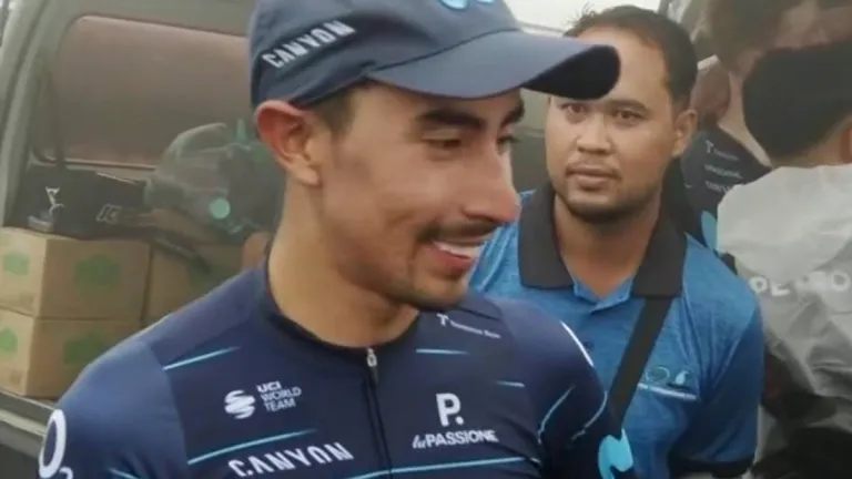 Iván Ramiro Sosa, líder en el Tour de Langkawi