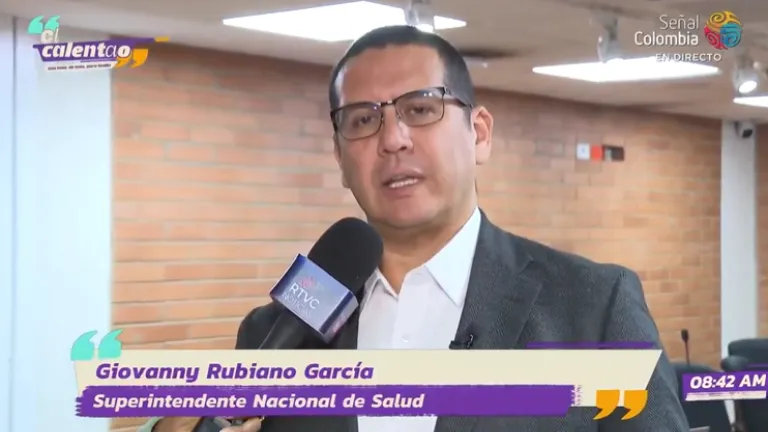 Superintendente de Salud Giovanny Rubiano