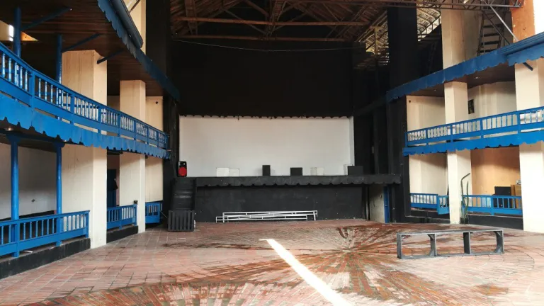 Teatro Peralta de Bucaramanga colapsó