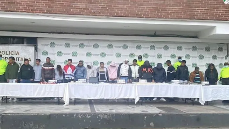 El Tren de Aragua: capturan 19 miembros en Bogotá