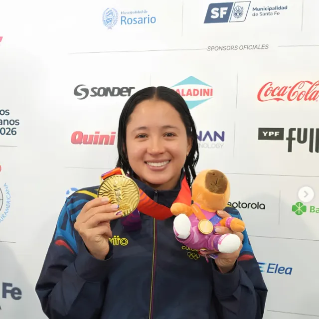 Daniela Zapata le da a Colombia su primer oro en los Juegos Suramericanos Santa Fe 2026