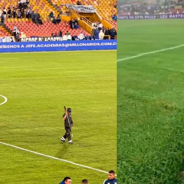 Millonarios vs. Once Caldas fue cancelado por el mal estado de la cancha de El Campín
