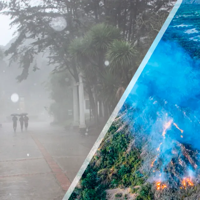 Lluvias en Colombia durante el fenómeno de El Niño, según explicación del Ideam
